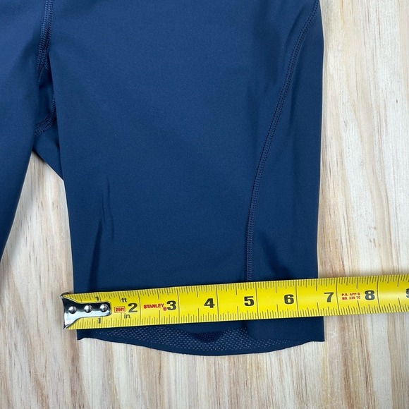 Lululemon Blue Align High-Rise Shorts 8" Size 6 Women's Biker - Picture 4 of 9